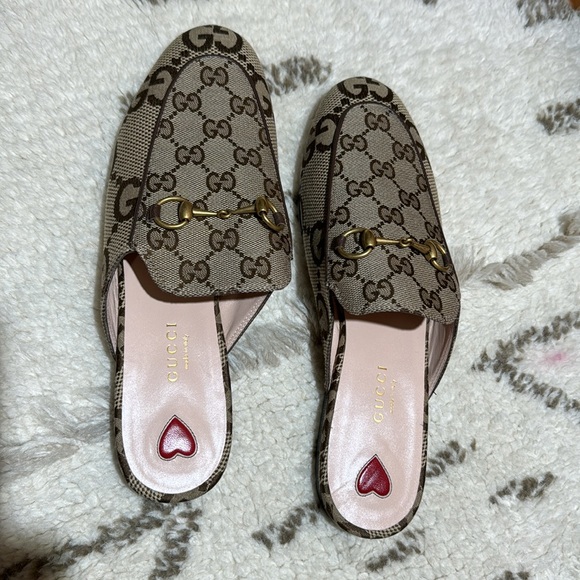 Gucci Princetown Maxi GG Loafer Mule - Picture 4 of 16